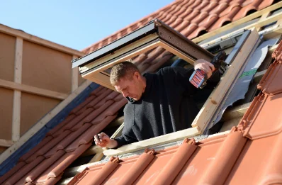 Pose de fenêtres de toit Velux aux Brunels
